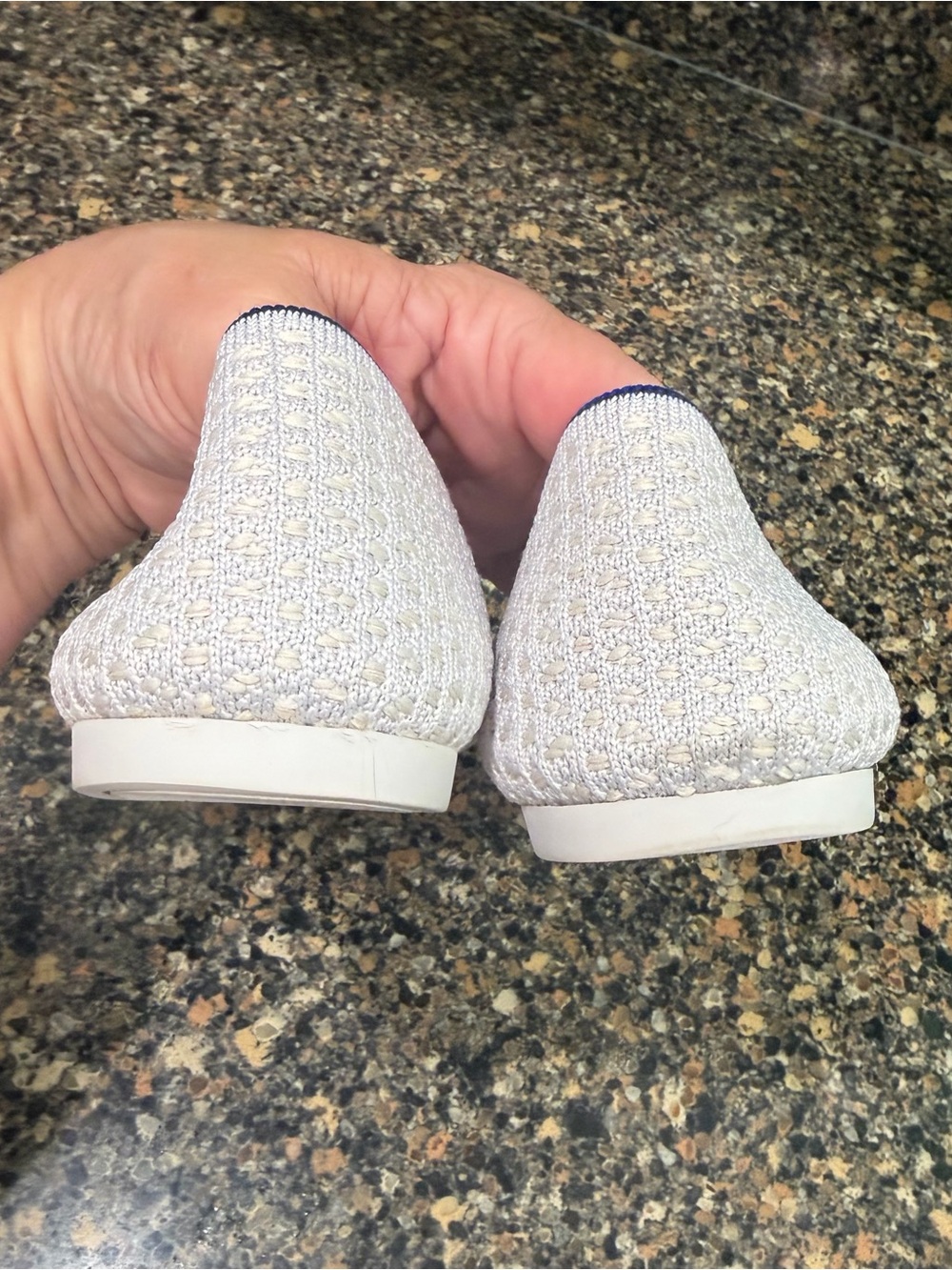 Rothys Women's Pointed-Toe Knit Flats size 9 - Picture 4 of 9